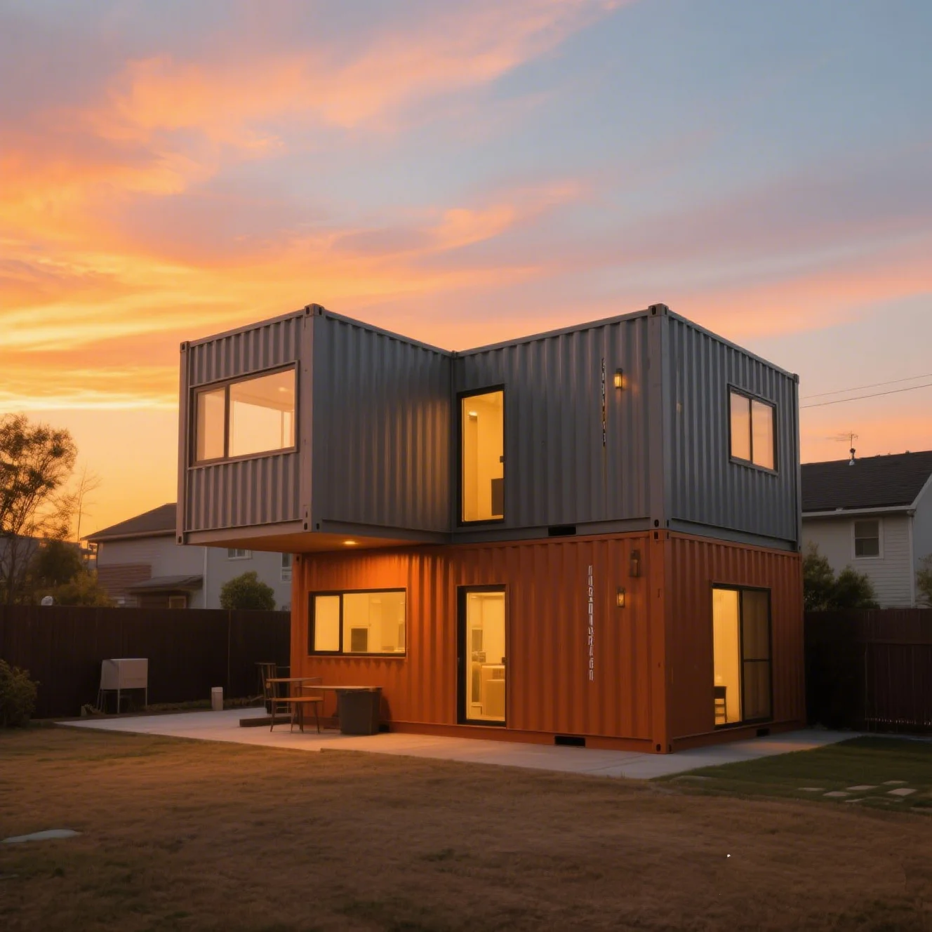 

Container mobile house Residential activity Simple board house Household combination house