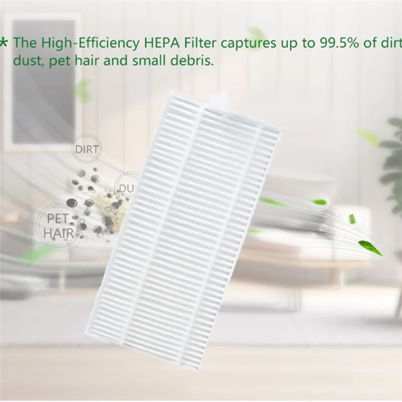 DHIPP-12 шт. Основный фильтр для ROPVACNIC S1/A1, Tipdiy G90, Betboyles V75S, VIPSUN Z1, запасные части для пылесоса