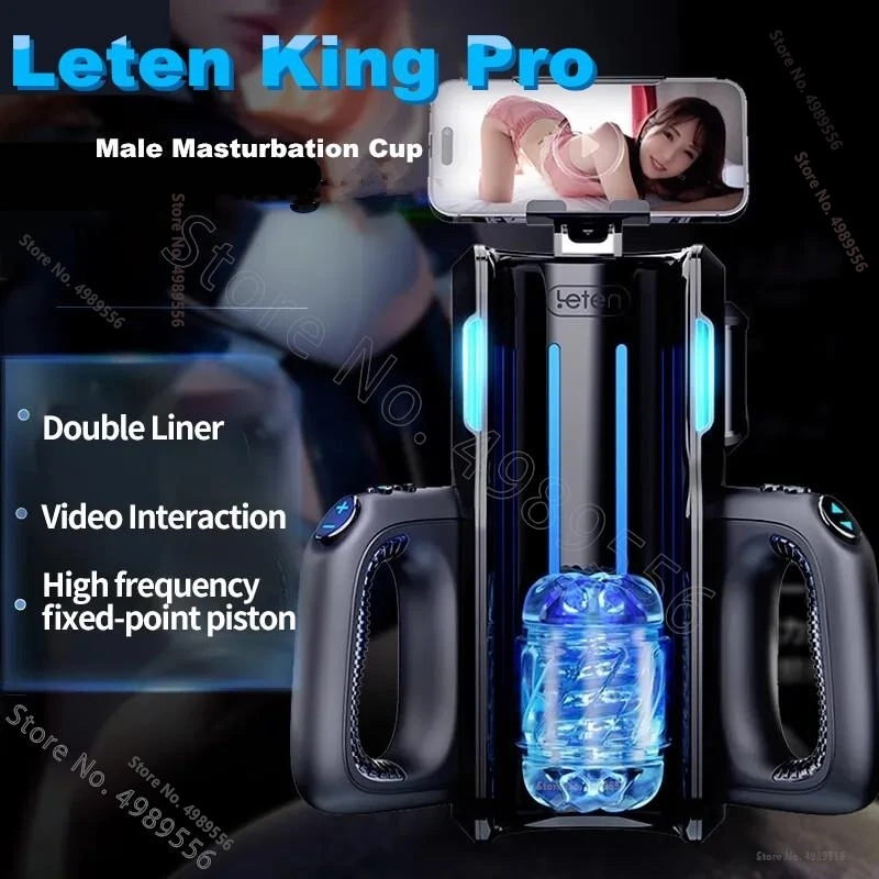 Automatic Masturbator Leten Masturbation Cup Oral Machine Christmas Gift Pocket Pussy Wholesale Sex Toy Multiple Modes Blowjob