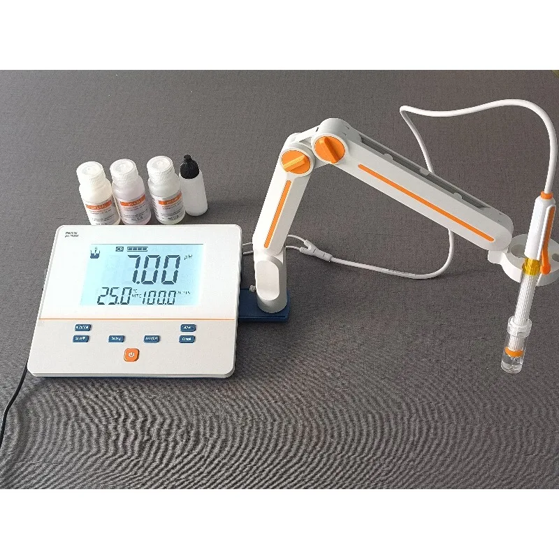 PH200EM 실험실용 탁상형 pH 측정기 과학적 pH 측정기 디지털 탁상형 알칼리성 물 테스트기 pH 물 테스트기 디지털