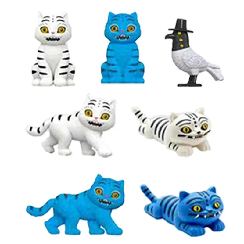 

In stock 1-24p kpop demon hunters figure k-pop demon hunters rumi mira zoey tiger statuette toy table decoration ornament gifts