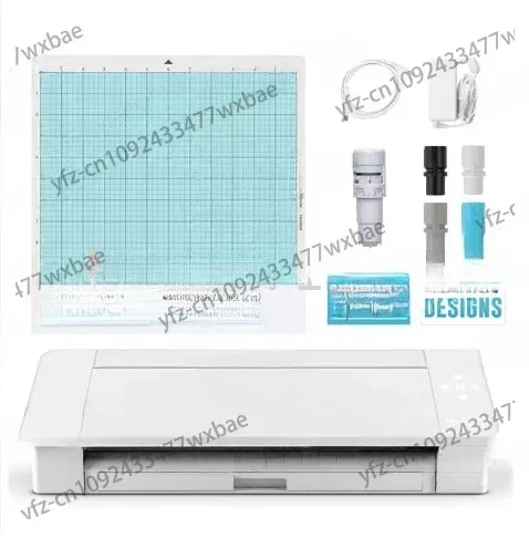 Cameo 4 with Bluetooth 12x12, cutting pad, Autoblade and Silhouette Studio, Software, White version and Plug Power supply