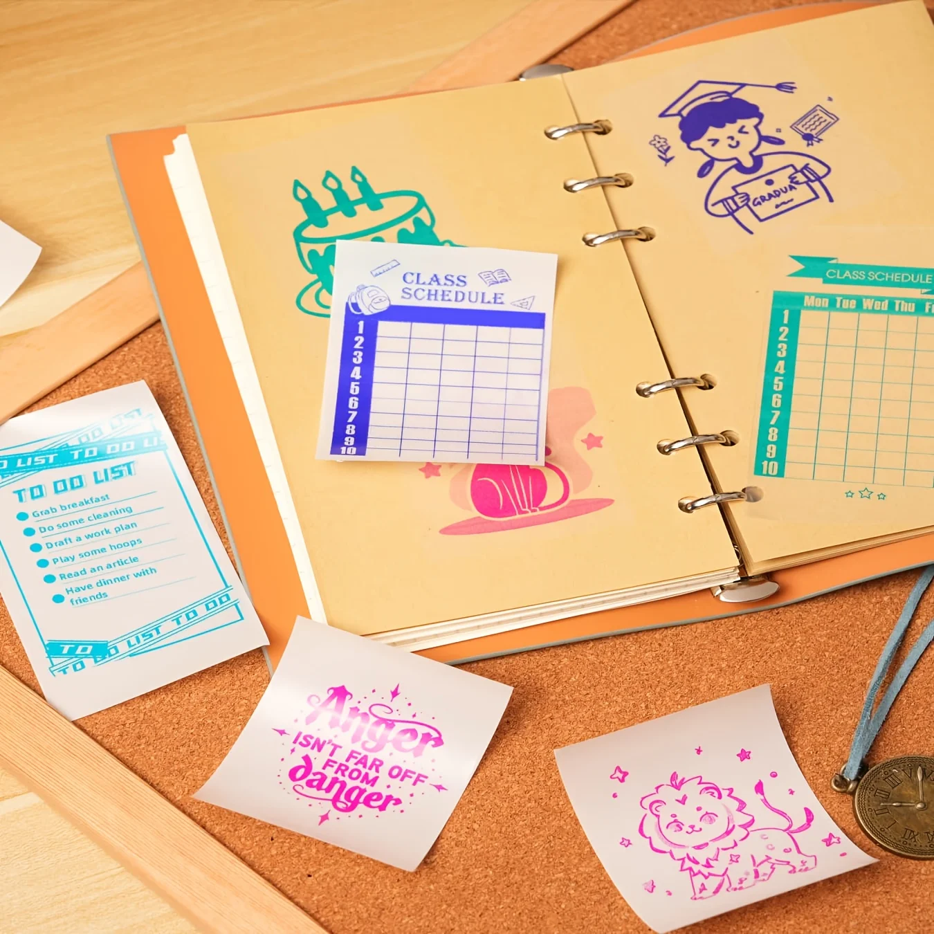 Blue-Black Clear Sticker Paper 57x25mm Adhesive Transparent Labels for Wireless Mini Printers, Photo/Decal/Design Color Prints