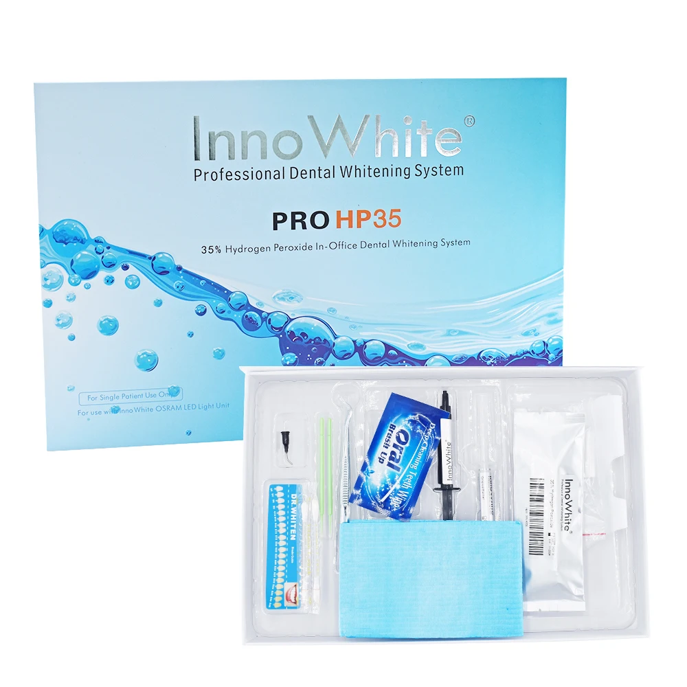 den tal Bleaching Gel in no White den tal Whitening System Professional 35% Teeth Whitening Gel syri nge