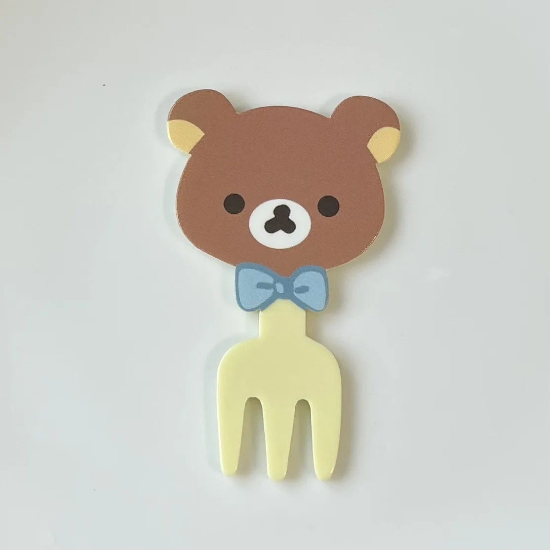 2pcs miniso cute bear series cartoon acrylic flatback cabochons diy crafts materials jewelry making charms