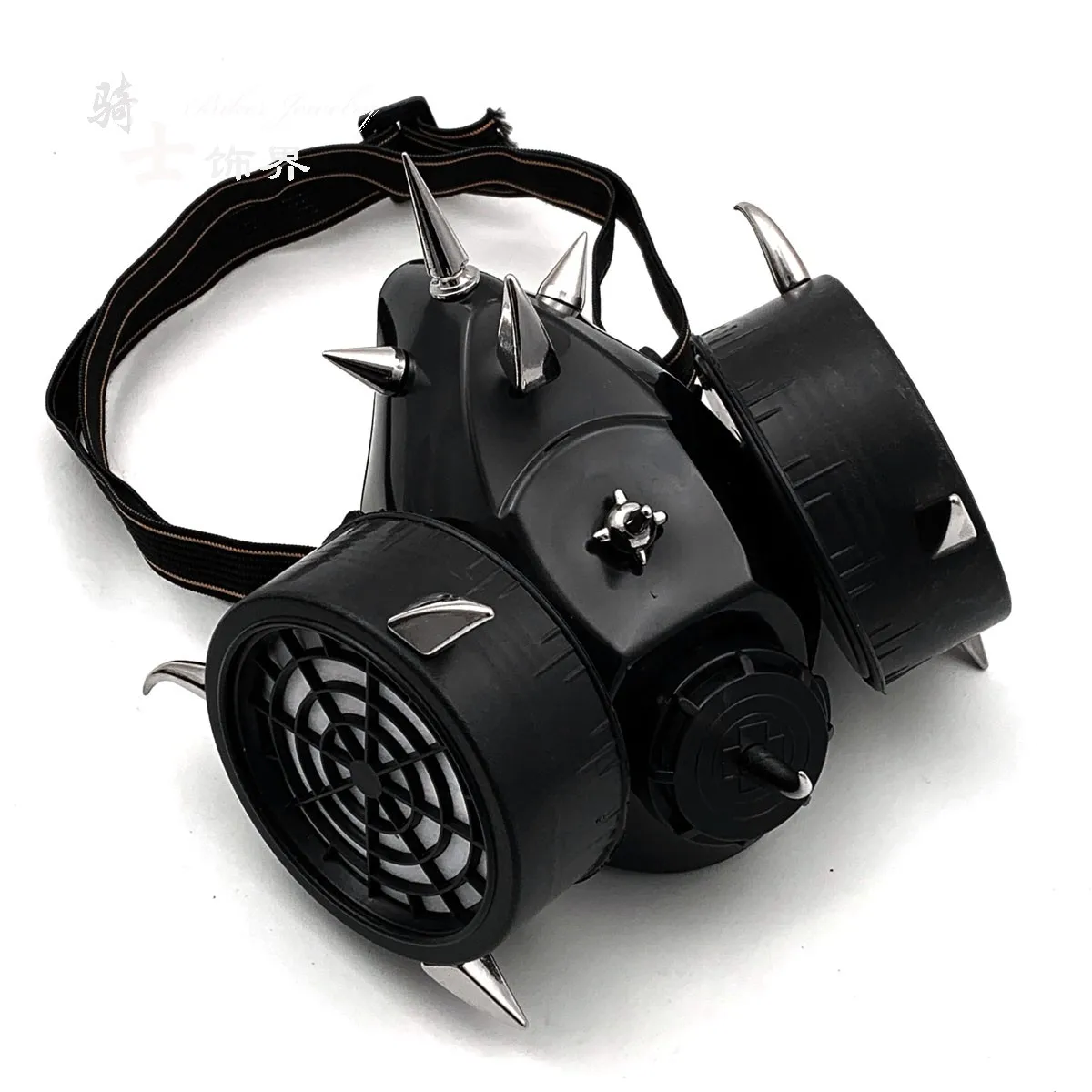 Steampunk cosplay masker Donkere niet-reguliere Japanse antivirus rekwisieten kunnen de filterkern veranderen.