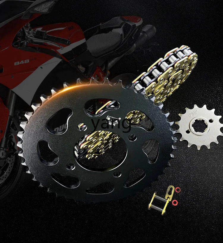 CX  climbing tiger tooth plate chain plate sprocket oil seal chain sleeve chain