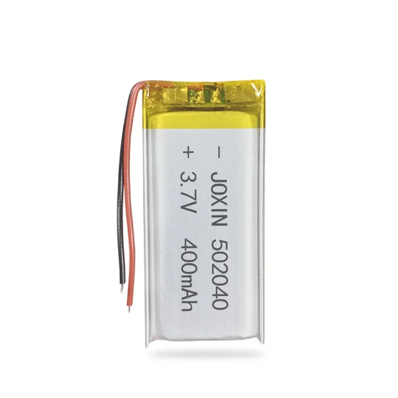 502040 بطارية ليثيوم 3.7V400mah الرطوبة متر مقياس التأكسج بطارية بلوتوث الكناس بطارية ضوء الشريط