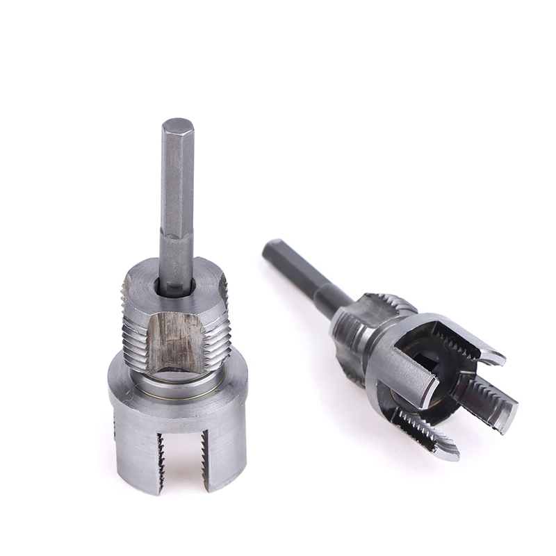 Integrated Water Pipe Thread Opener PPR Thread Repair Tool Electric Drill Pipe Threading Device For 1/2 DN15 3/4 DN20 Plumbing