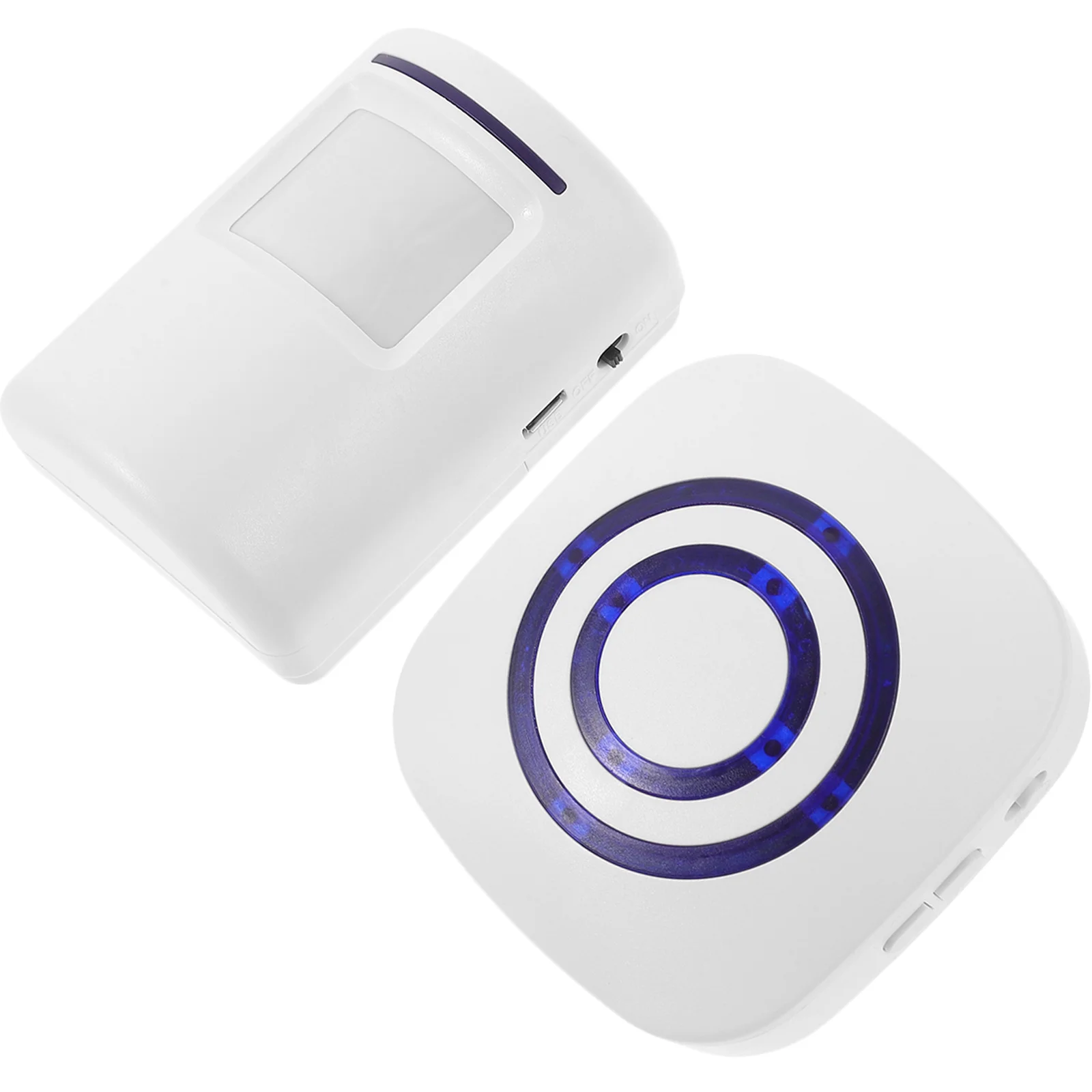 1 مجموعة جرس الباب بالأشعة تحت الحمراء 70 متر محس حركة إنذار دخول الرنين ترحيب جرس الباب إنذار الأمن للأعمال المنزلية