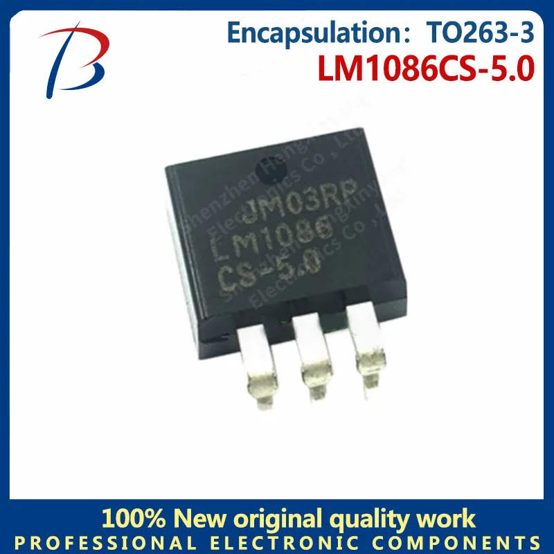 10PCS LM1086CS-5.0 package TO263-3 linear regulator 5V