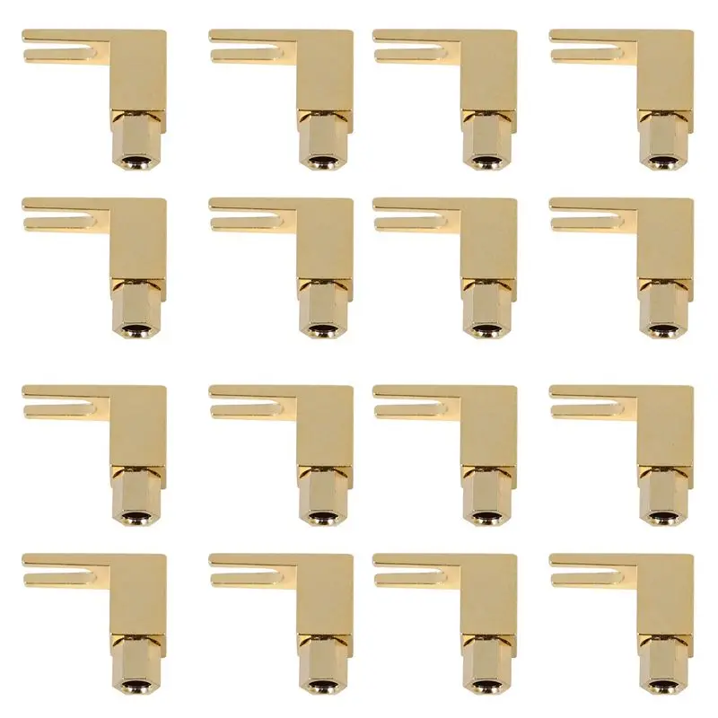 Ingenious-16 Pcs Total Hi-End Banana To Spade Adapter Plug/Speaker Cable Connector [Wy-Yp01-8/Spade De L/8]
