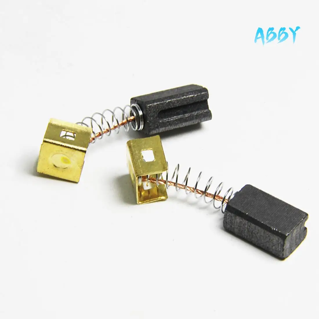 

ABBY-5 пары угольных щеток 6,4 X7,9X12,5 мм 596071-00 для угловой шлифовальной машины Black&Decke, электродвигателей CD105 CD110 CD115 KG900