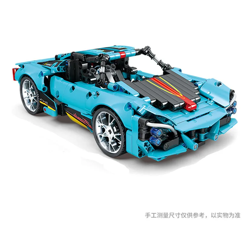 

2023 NEW MOC Speeds Champions Series S-0-9 super run Famous Supercar Race Car Sports Building Blocks Bricks Classic Model