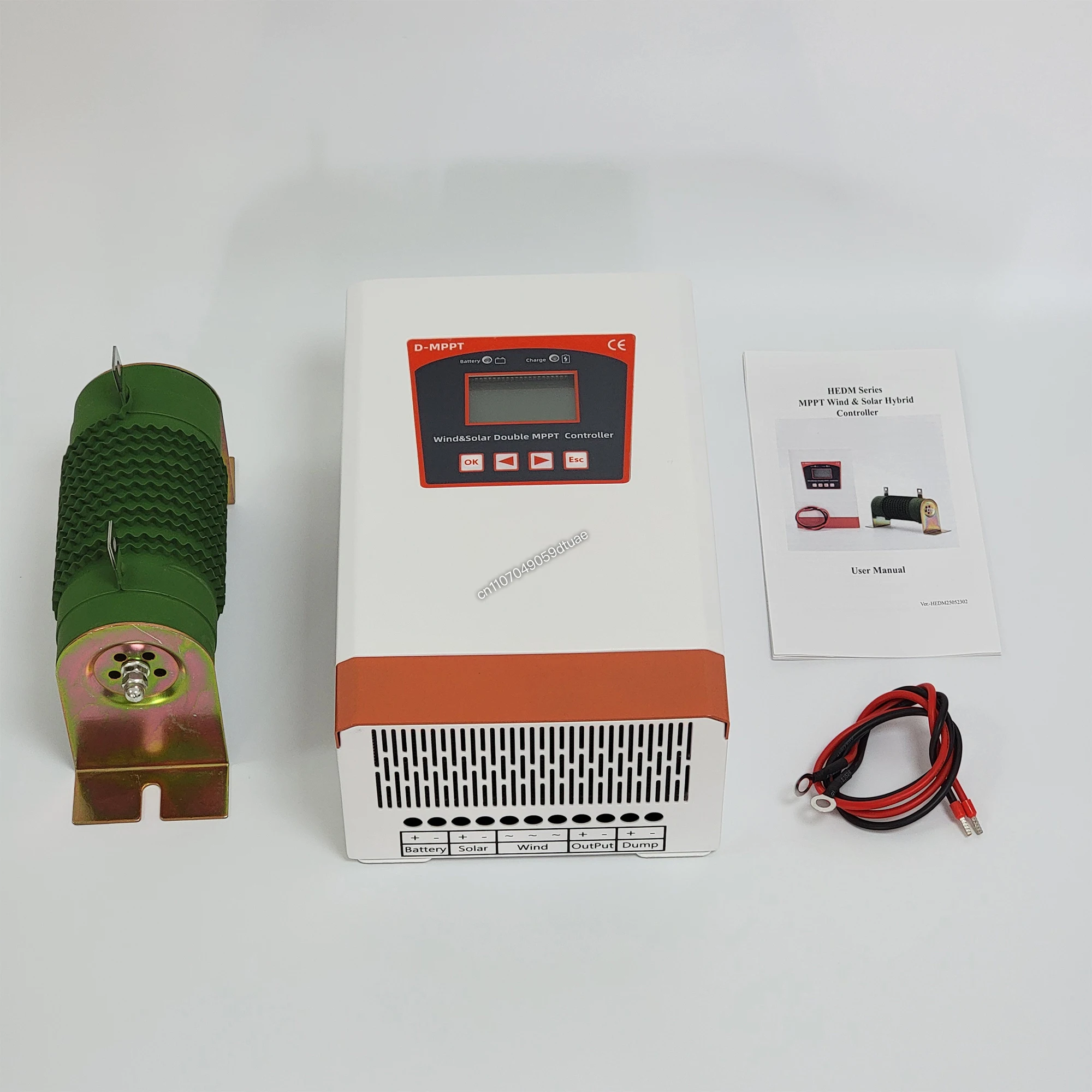 

Wind Hybrid Controller 6000W 12V 24V 48V Auto Boost Charger PV Regulator DC WIFI For Lifepo4 Lithium GEL Battery with Dump Load