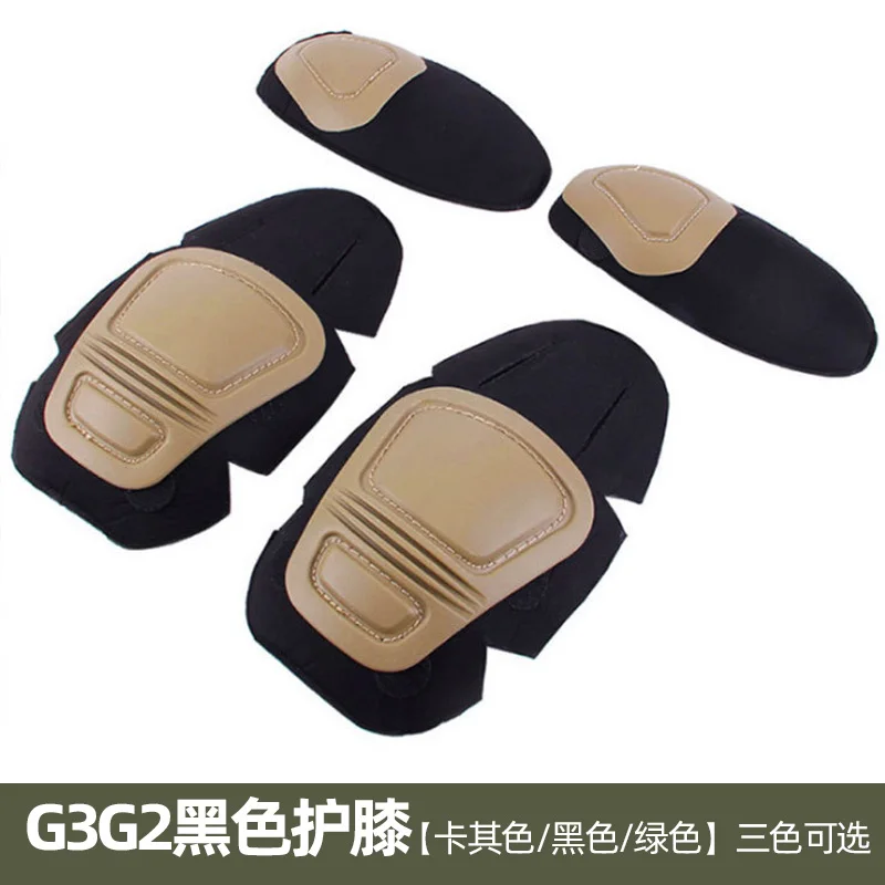 conjunto-tatico-de-protecao-de-joelho-e-cotovelo-tom-gen3-gen2-conjunto-de-4-pecas-caqui-preto-verde-forcas-especiais-protetor-de-calcas-de-sapo