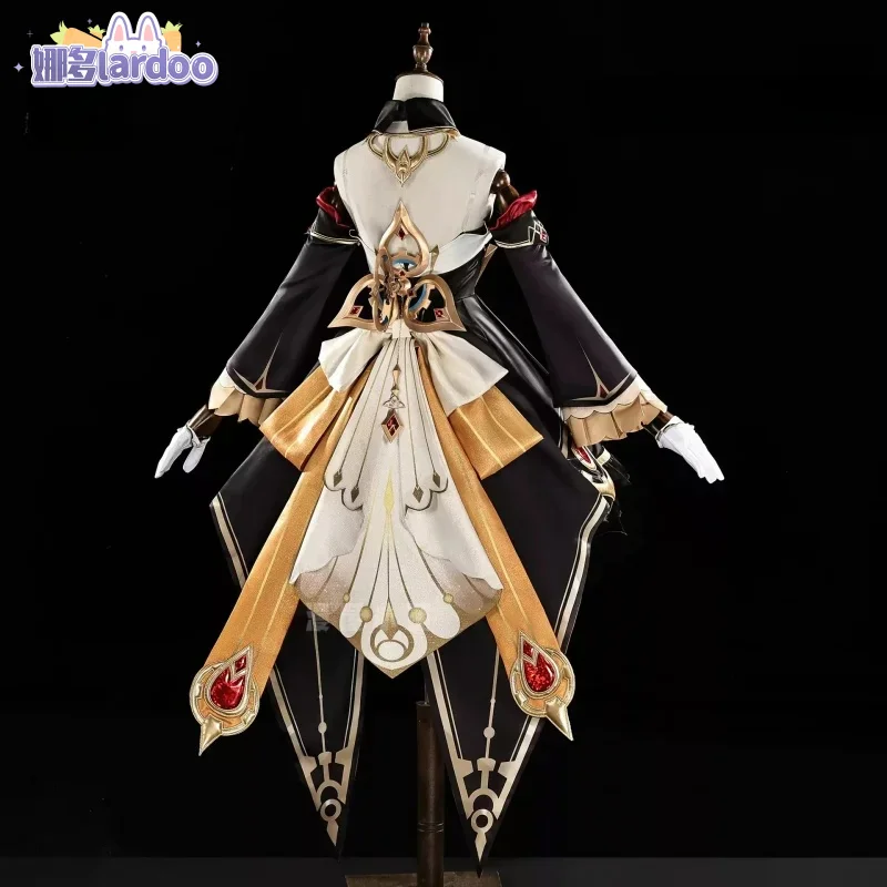 أزياء ساندرون التأثيرية لعبة جينشين إمباكت زي الهالوين كرنفال حفلة عيد الميلاد لعب الأدوار الملابس #4