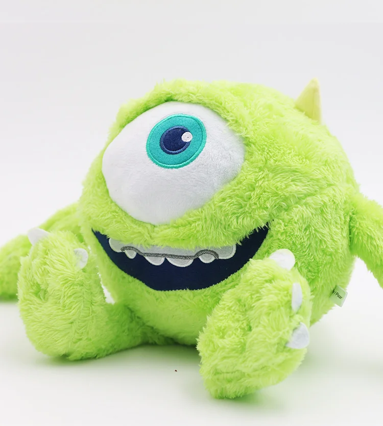 Kawaii Flauschige Pixar Sulley und Mike Plüschtiere Set Monsters Inc Wazowski Niedliche Anime Stoffpuppen Geburtstagsgeschenk für Mädchen Jungen – Detail 9