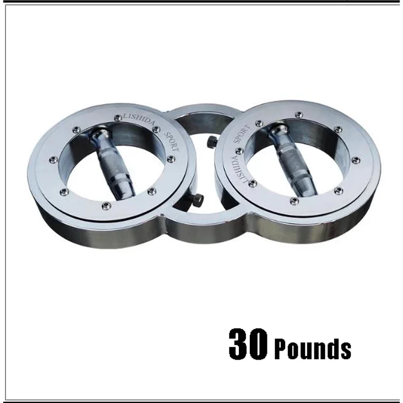 30/40 Pounds Burn Machine with Resistance Adjustment, 360 Degree Rotating Grips Hand and Forearm Trainer 30 Pounds Dumbbells