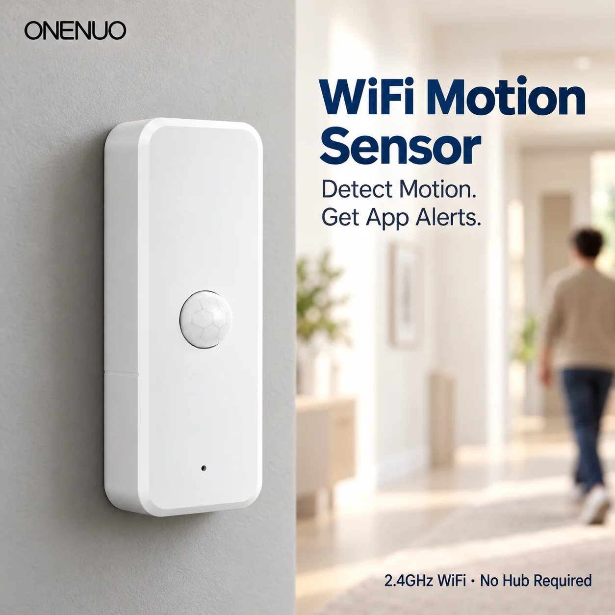 Tuya Smart WiFi PIR Motion Sensor Wireless Infrared Human Body Detector Smart Life APP Alert Home Security Sensor
