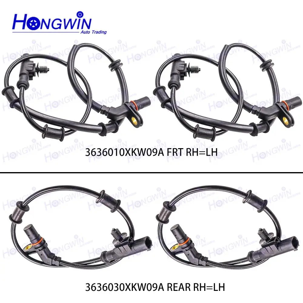 

1/2/4 шт. передний задний левый правый датчик скорости колеса ABS для GreatWall H8 3636010 XKW09A 3636030 XKW09A