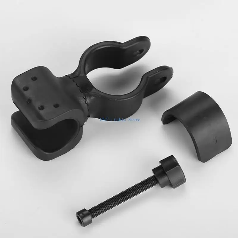 

XXFC 6pack Bicycles Flashlight Holder 360 Rotatable Night Cycling Light Clip
