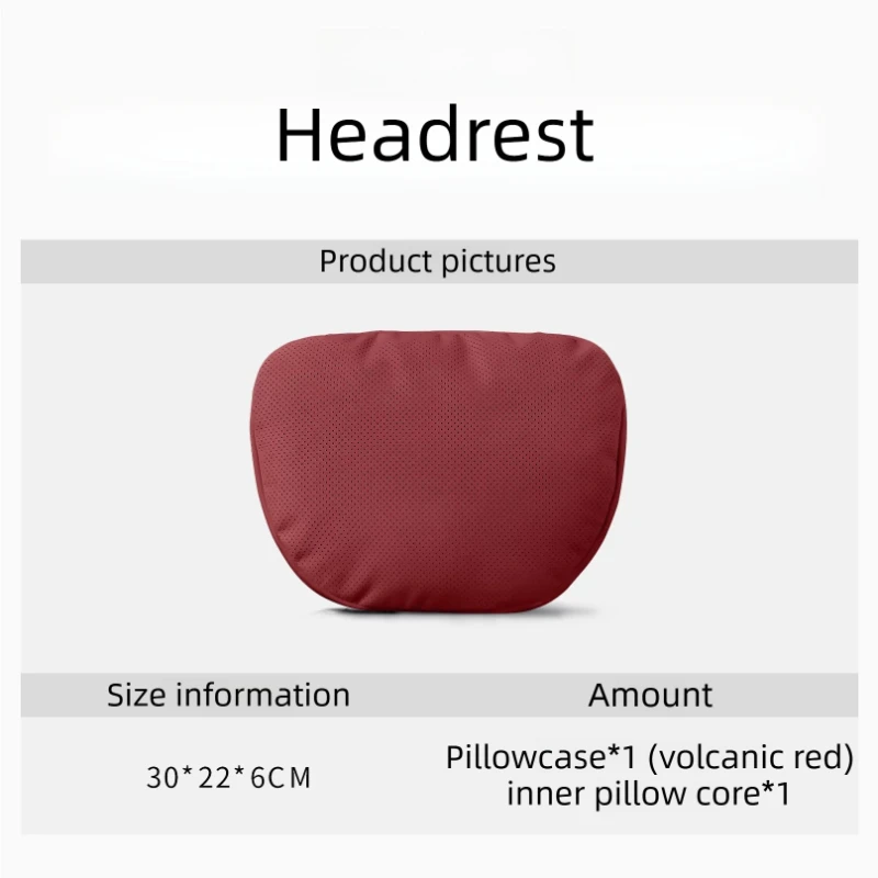 

Car Headrest Neck Pillow Waist Lumbar Support For Cadillac XT6 2025 Car Pillow Interior Modification Accessories Supplies Tools