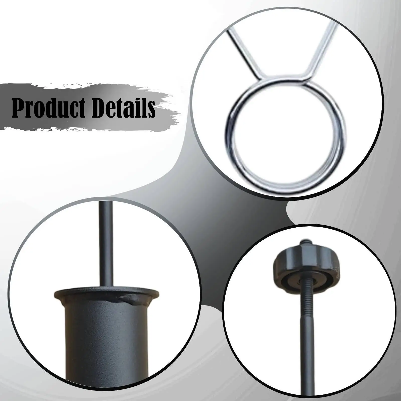 Steel Weight Stack Pin Replacement Extender Universal Fit Cable Machine Accessory Smooth Plate Movement for Workouts