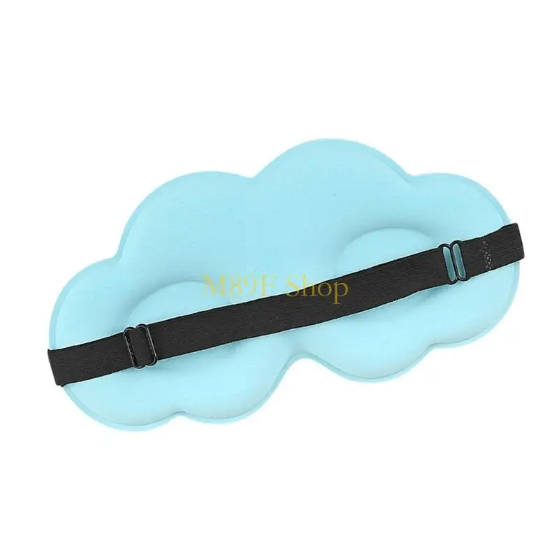 M89F Soft Contoured Eye Mask Foldable Blocks Full Light for Daytime Sleep