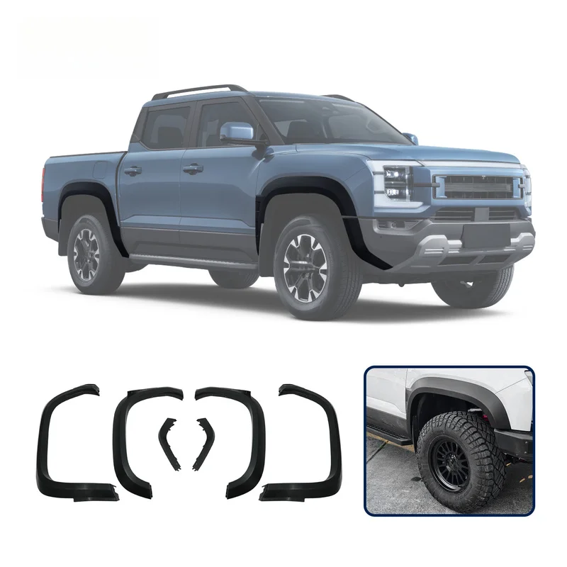 High Quality Wholesale New Exterior Wheel Arches Trim Fender Mudguard Flap Splash Body Kit Factory Made Fit for Shark 6 Auto