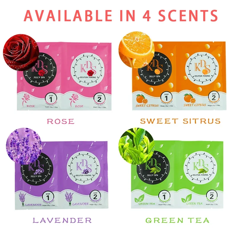 العناية بالقدم المنزل هلام سبا تقشير 100 جرام الورد الخزامى كريستال الطين حمام القدم الملح حمام القدم العلاج بالقدم