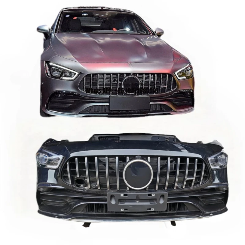 

Front Bumper Assembly for Mercedes Benz AMG-GTw290 with Grille Radiator Body Kit Bumper Auto Parts