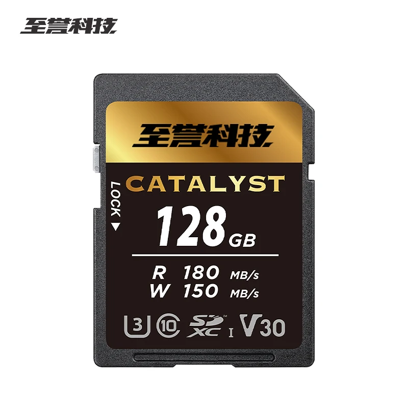 Original Exascend Catalyst Series V30 SD Card 64GB 128GB 256GB SDXC C10 High Speed UHS-I Storage Card For Camera