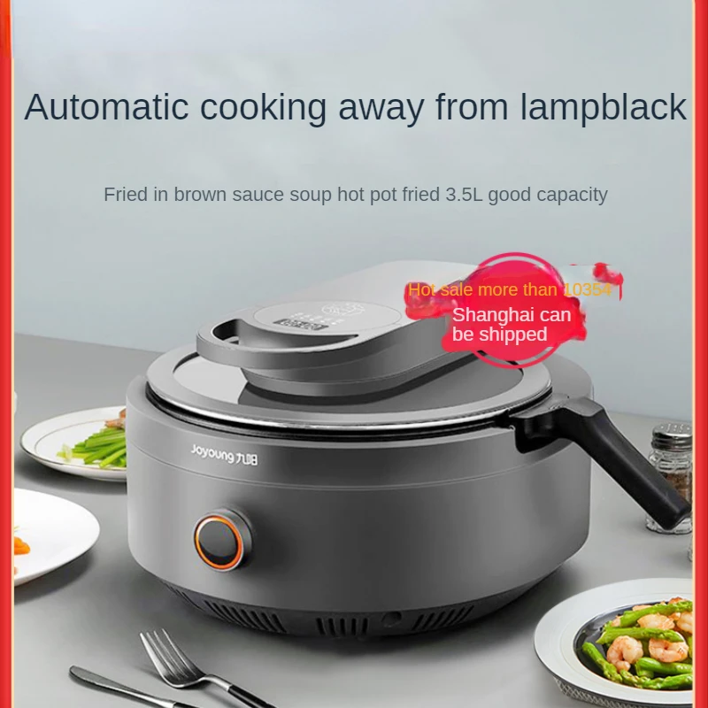 Automatic household automatic intelligent robot lazy pan frying machine robots de cuisine