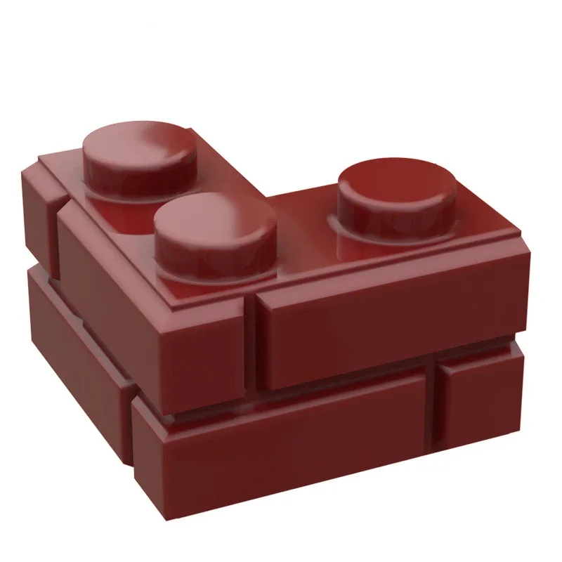 

MOC 10PCS Special Corner Wall 2357 2x2 Tiles Bricks Building Blocks Pattern Particle High-Tech Toys Children Birthday Xmas Gifts