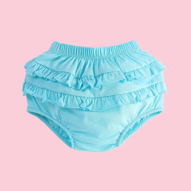 6-24M Baby Shorts Girl Summer Cotton Ruffle Lace Harem Pants Infant Diaper Cover Bloomers Kid Panties Toddler Underwear Briefs
