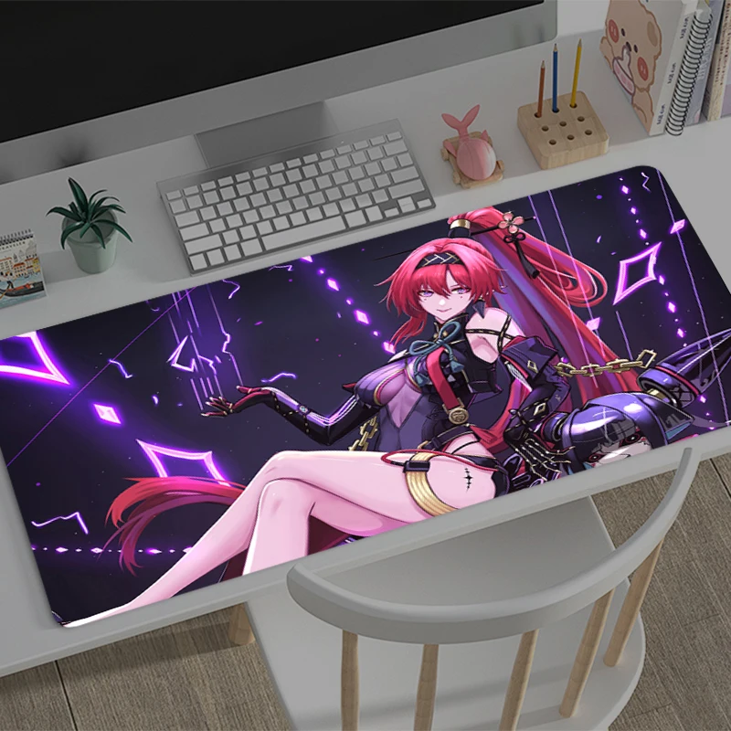 

Mouse Pad Large Wuthering Waves Yinlin Gamer Keyboard Mat Pads Gaming Desk Protector Laptops Mousepad Deskmat PC carpet Mousepad