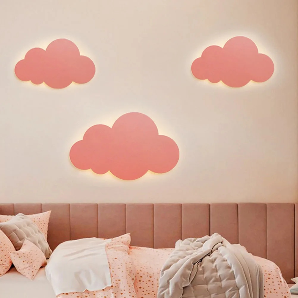 

12W Children Nordic Cloud Wall Lamp Wall Light Decor Lamp Cloud Light Bedroom Bedside Lighting Decor