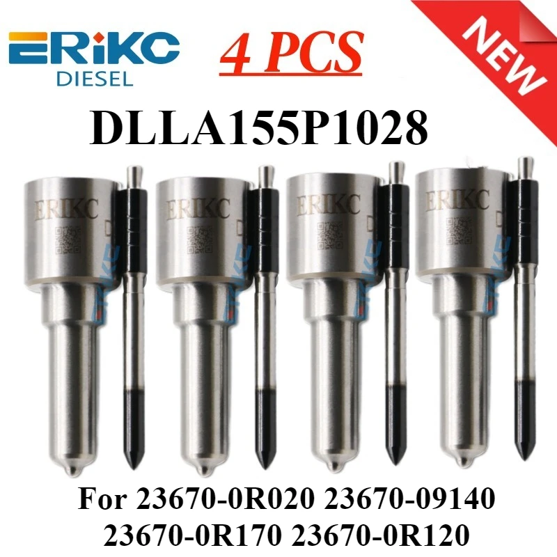 

Sprayer Nozzle DLLA155P1028 Injector Nozzle DLLA 155 P 1028 for Toyota RAV4 23670-0R020 23670-09140 23670-0R170 23670-0R120