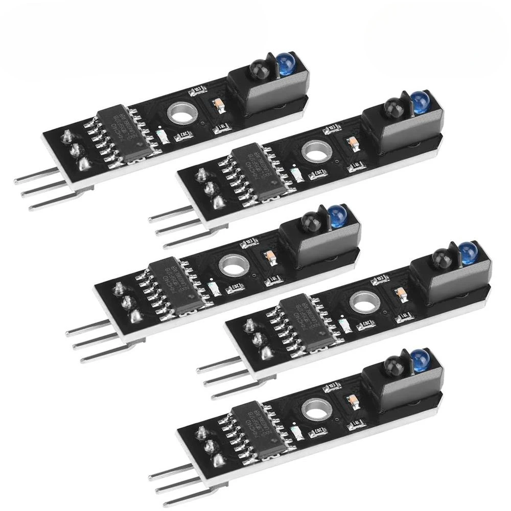 10PCS TCRT5000 3PIN Tracking Module IR Infrared Line Reflection Track Follower Sensor TCRT5000 Obstacle Avoidanc For Arduino