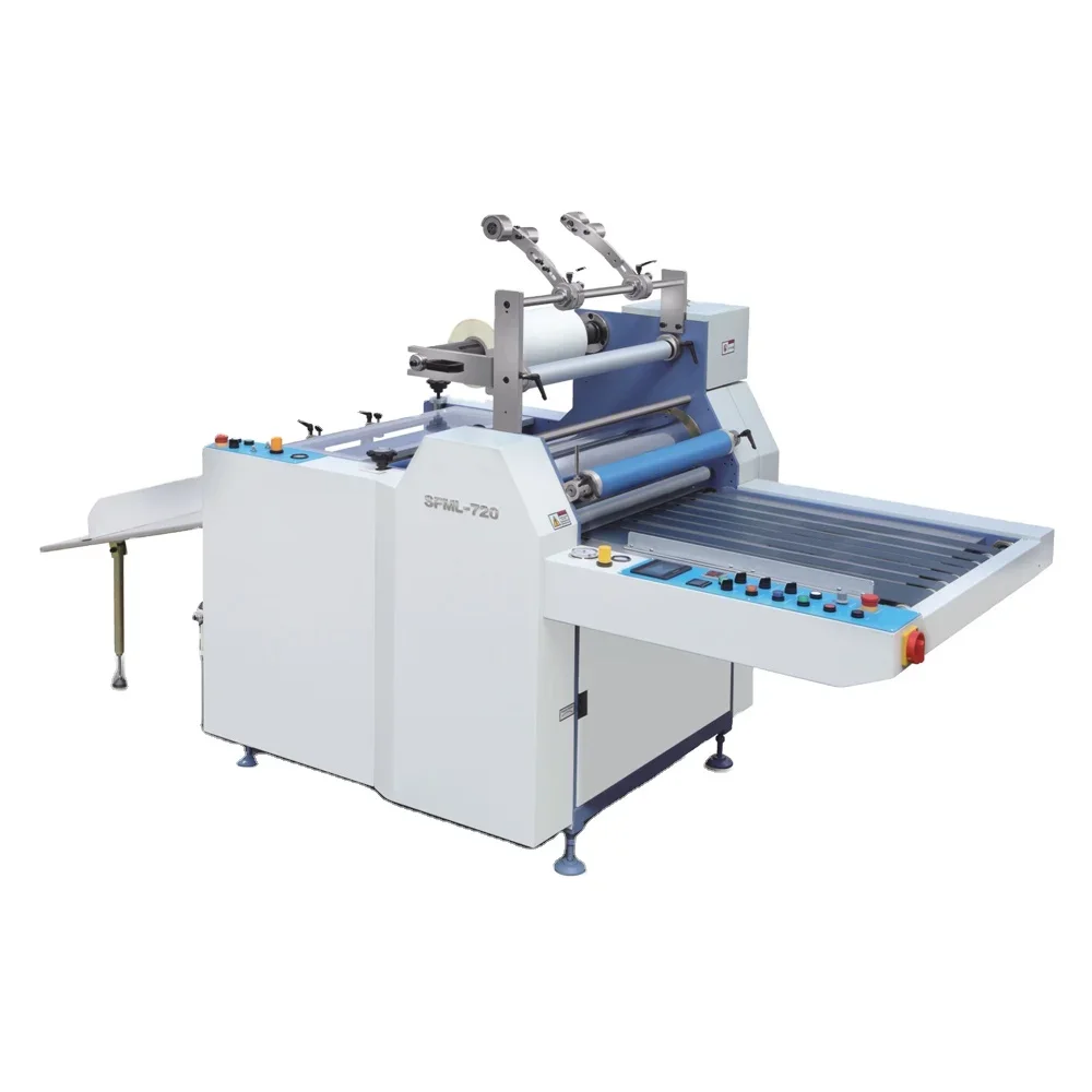 SFML-720/920/1050 Industrial Semi-automatic Posters Hot Laminator Electric Manufacturing Plant Laminating Machines CE Provided