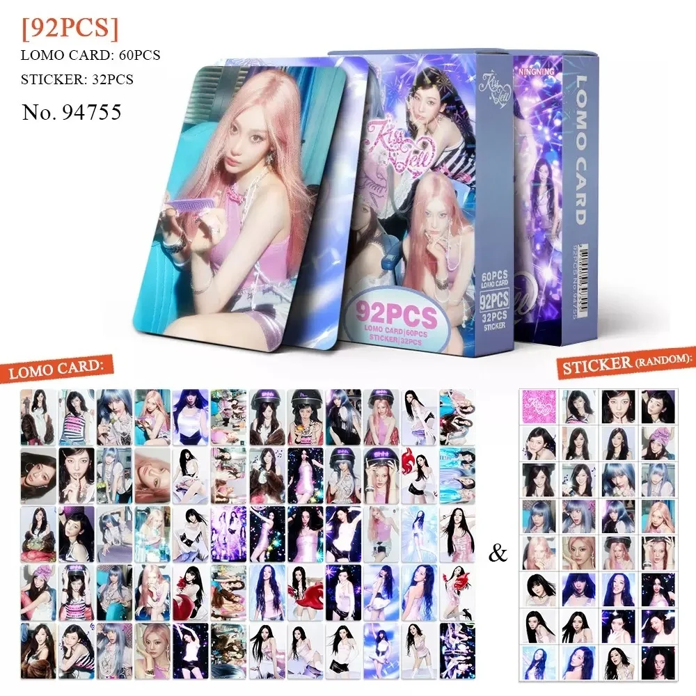 92PCS Korean Hot Female Idol New Album 