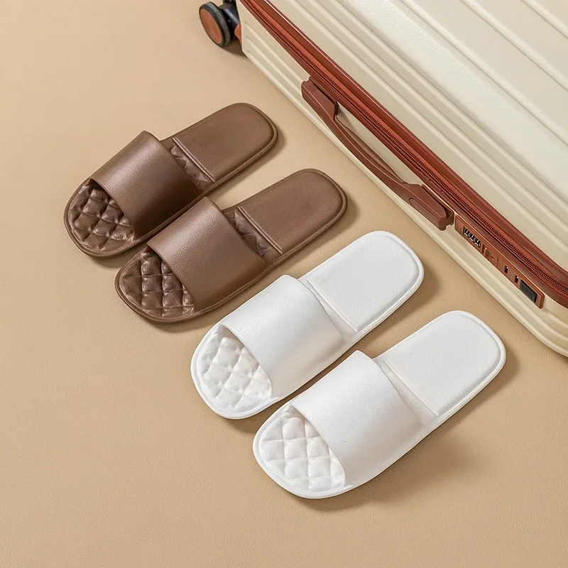 Foldable Travel Slippers Female Portable Travel Non-slip Swimming Male Business Trip Hotel Disposable Slippers Can Be Bathed