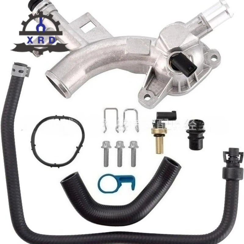 

25193922 13251447 55596898 для Chevy Curze 11-2016 Sonic 2012-2020 Trax 2015-2020 Корпус термостата охлаждающей жидкости и комплект выхода воды