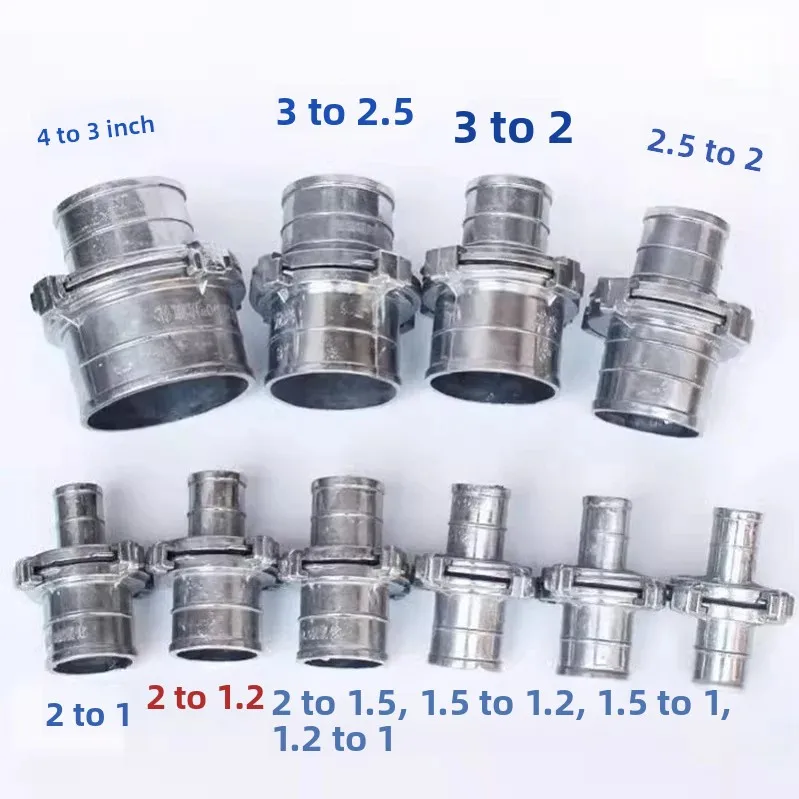 Firefighting Water Hose Quick Change Diameter Connector 4 Inches to 3 Inches to 2 Inches to  Inch Pipe Size Head Conversion ...