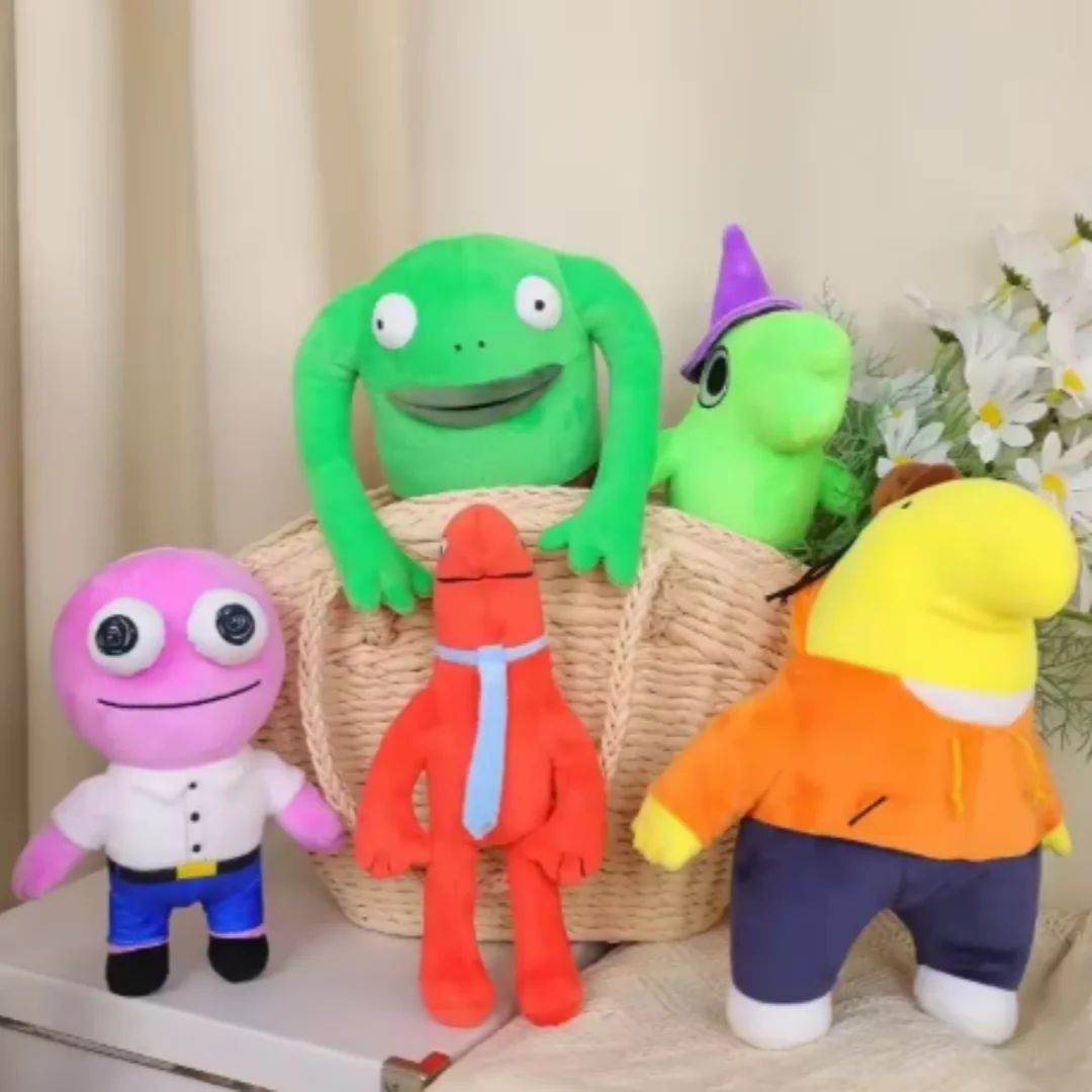 

28 см улыбающиеся друзья плюшевые игрушки мистер лягушка дети мягкая кукла игрушка каваи украшение дома куклы подарки улыбающиеся друзья игрушка для детей