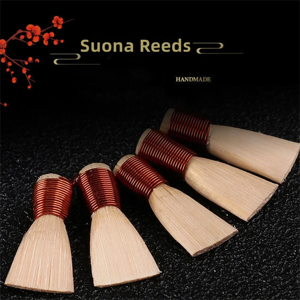 4Pcs Chinese National Musical Instrument Suona Reed Whistle Horn Pout Accessorys S M L Suona Mouthpieces Reed Whistle Horn Parts