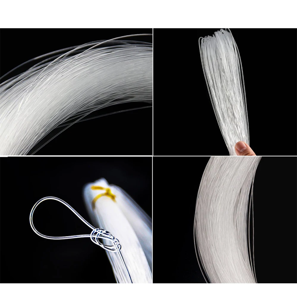 Nylon Fly Fishing Line 13.6-396LB 500M 0.3-2.0mm niebieski/biały super silny Monofilament główny szybko tonący linka wędkarska — zdjęcie 7