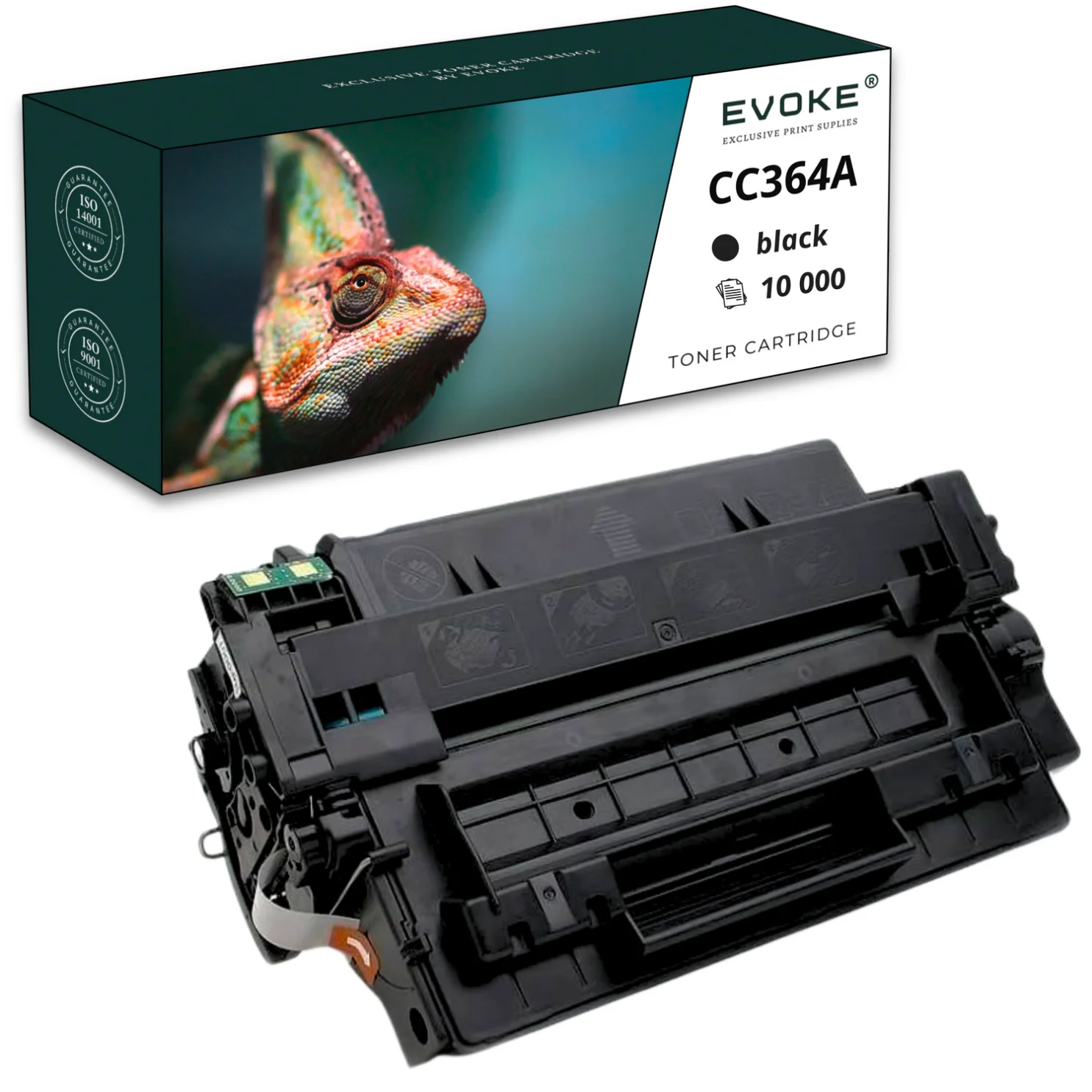 Evoke Compatibele Toner voor Hp Cc-364A Cc364A 364A Zwart 10000 Pagina's Laserjet P4015 P4015Dn P4015N