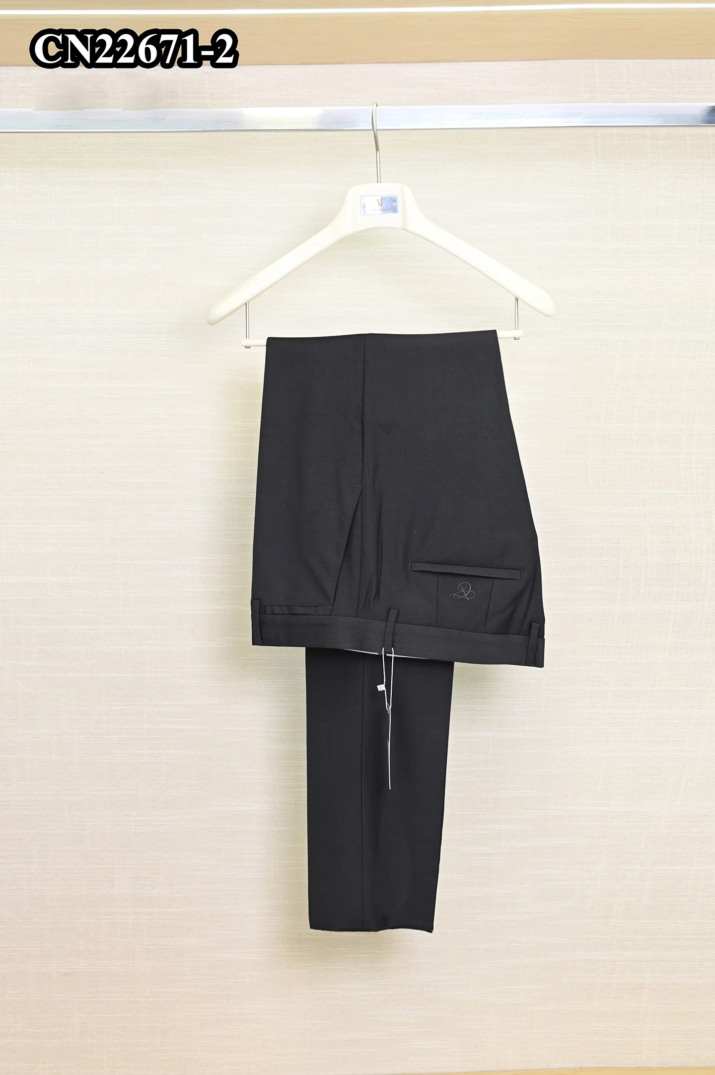 BLSK CPRT パンツ 厚手 2025 秋冬新作 快適 コットン ビジネス 暖かい ストレート 高品質 大きいサイズ 32-40 ロングパンツ